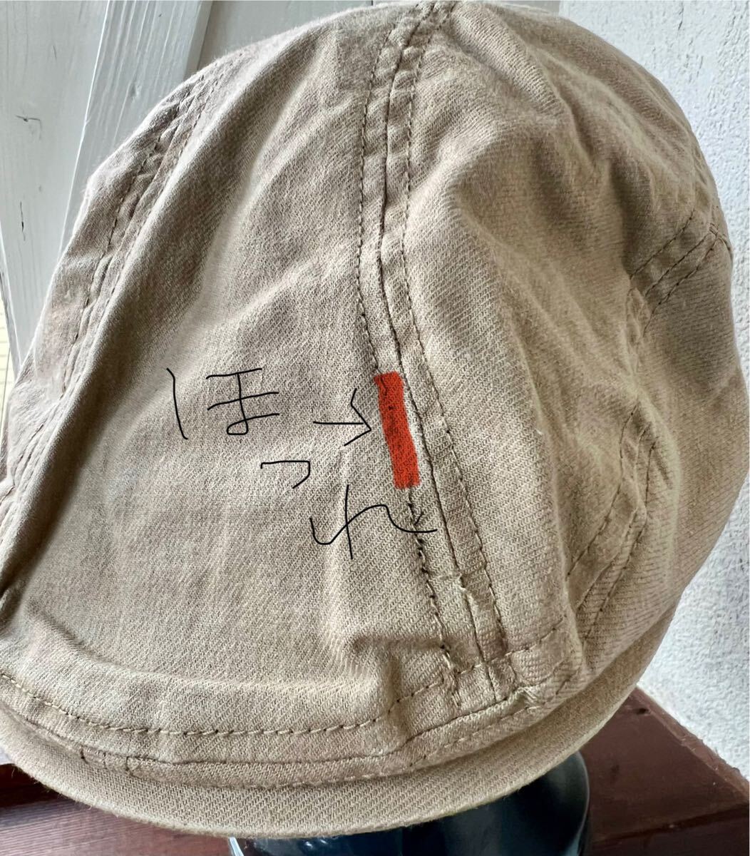 アングラーズハウス ★ Angler's House ☆ サイドホックハンチング ★ タン ☆ Lサイズ ★ 少々ほつれ有り ハンチング_7