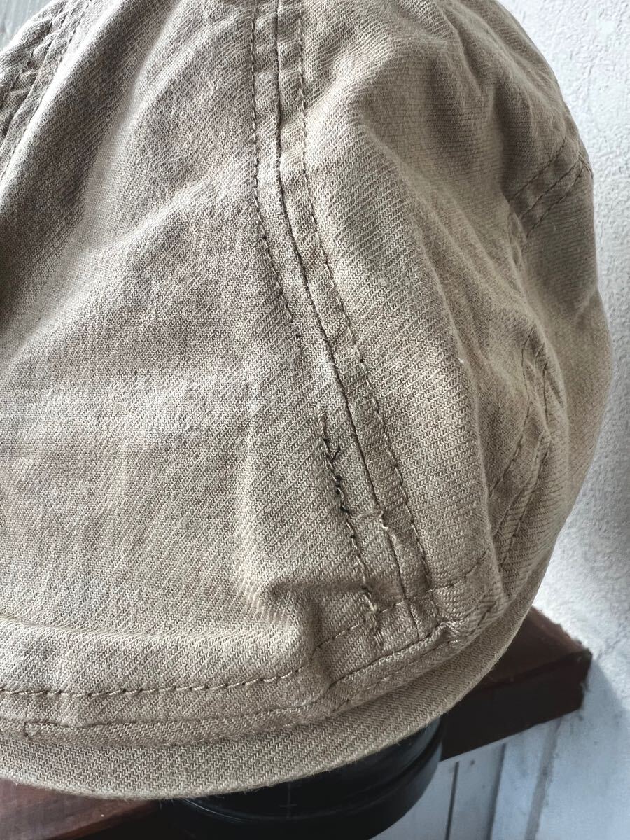 アングラーズハウス ★ Angler's House ☆ サイドホックハンチング ★ タン ☆ Lサイズ ★ 少々ほつれ有り ハンチング_8