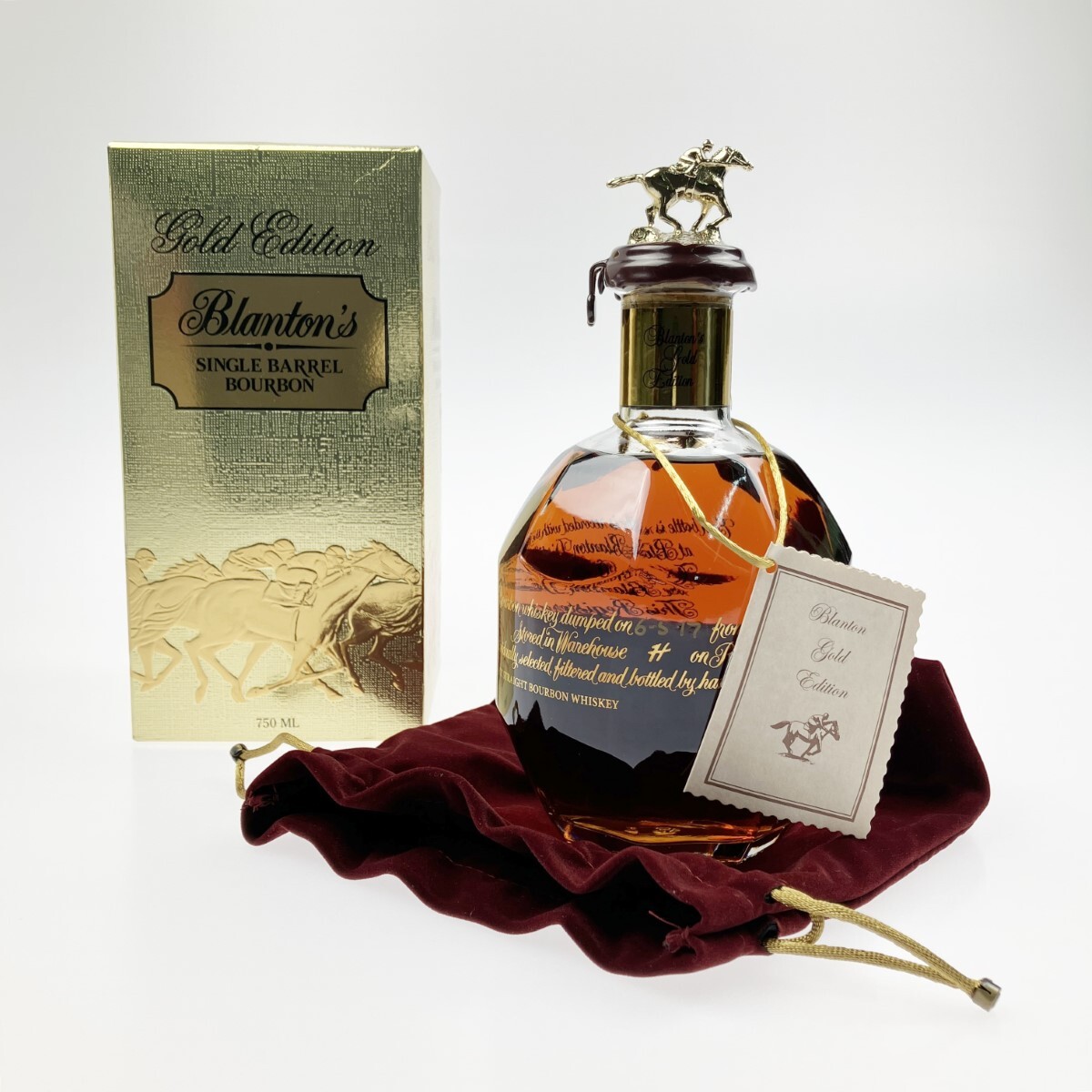 1円〜 未開栓 Blanton's ブラントン GOLD EDITION ゴールド