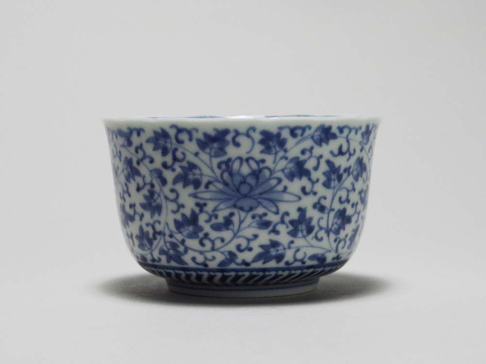 古伊万里 - | 古美術 花唐草文大振蕎麦猪口 古美術品専門サイト