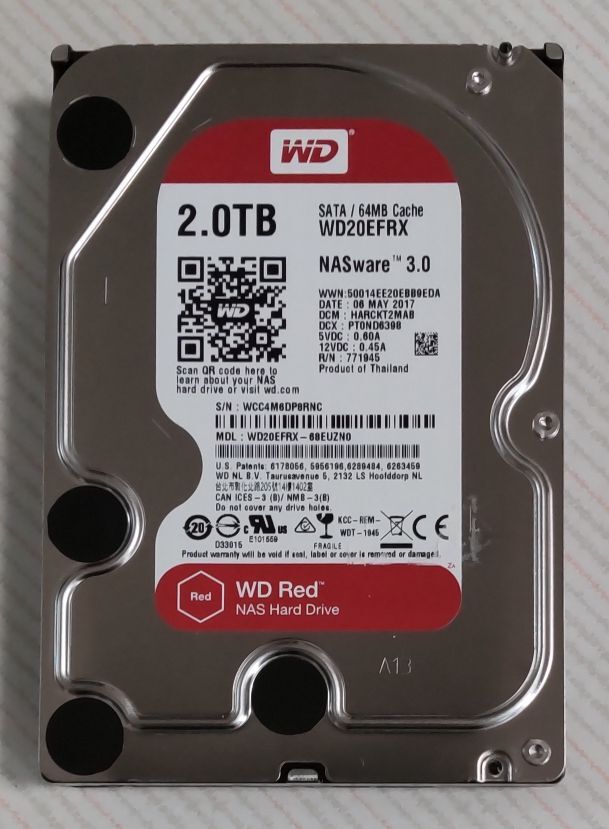 DIGA 修理／換装／増量用 2TB HDD（DiskInfo正常品）※ご依頼品 DIGA 2TB増量修理交換用HDD DMR-XP，XW，BR，BW各品番用（AVコマンド