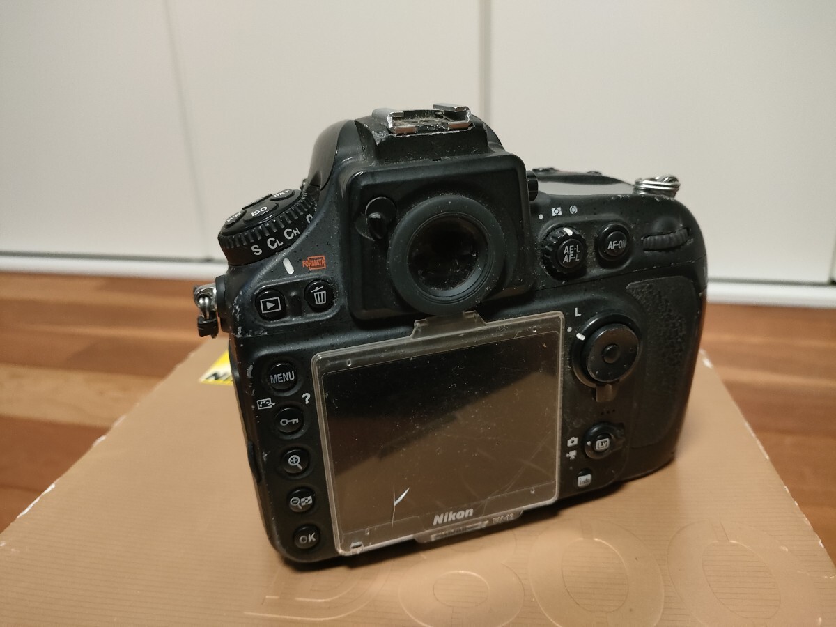 ニコン Nikon D800 ジャンク（一応写真撮れますが難アリ）