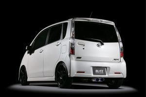 BLITZ NUR-SPEC VSR LA100S KF ムーヴ NA ダイハツ/マフラー 63506V ニュルスペック ブリ