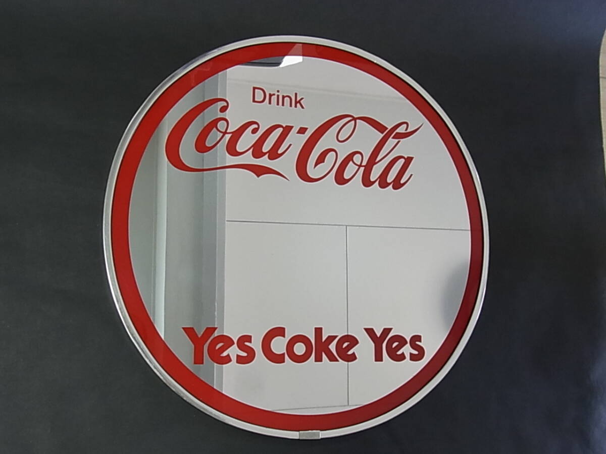 Coca-Cola コカ・コーラ パブミラー “Yes Coke Yes” ☆当時物 ビンテージ Yes Coke Yes コカコーラ パブミラー☆昭和レトロ