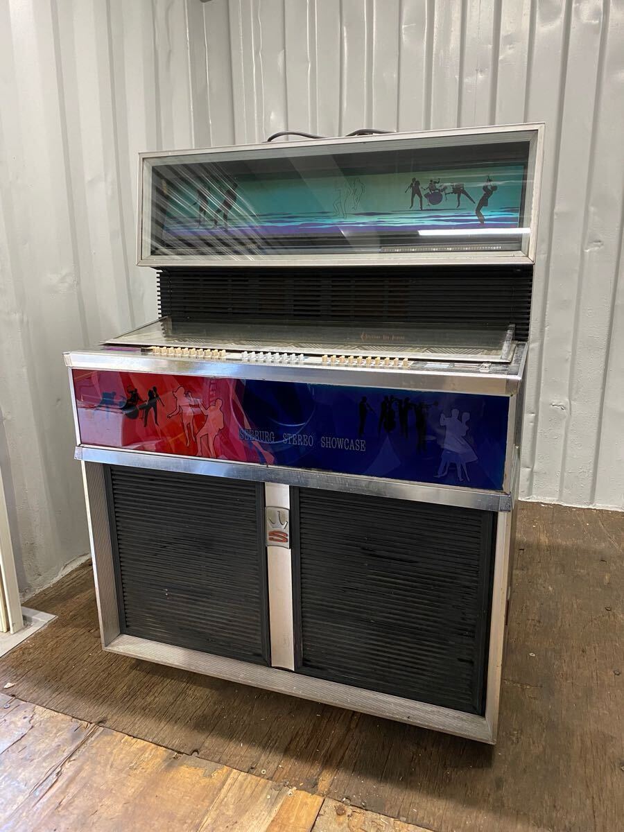 シーバーグ SEEBURG ジュークボックス ステレオ ショーケース ESS160 AQ-297 当時物 ヴィンテージ ビンテージ 昭和 レトロ インテリア 什器_1