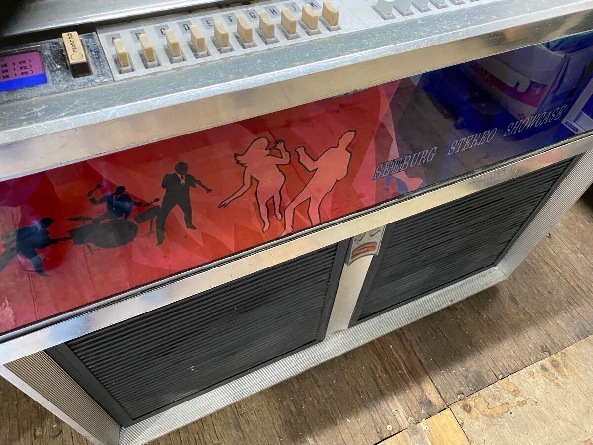 シーバーグ SEEBURG ジュークボックス ステレオ ショーケース ESS160 AQ-297 当時物 ヴィンテージ ビンテージ 昭和 レトロ インテリア 什器_4