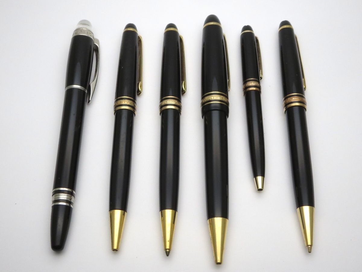 1000円スタート ボールペン/シャーペン 計6点 MONTBLANC モンブラン