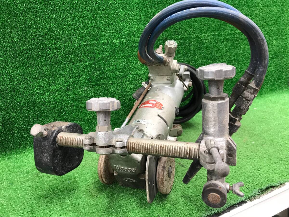 中古品】小池酸素 ポータブル自動ガス切断機 WEASEL ウィーゼル3号 