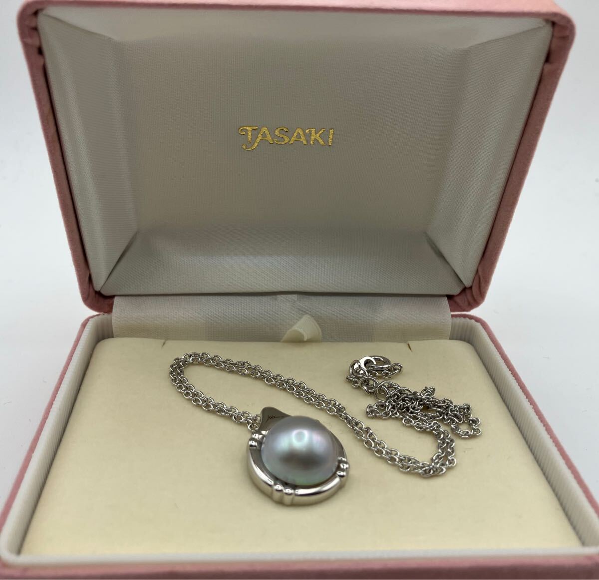 田崎真珠 TASAKI タサキ マベパール ネックレス ペンダントトップ