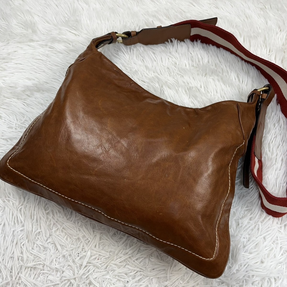BALLY ショルダーバッグ レザー トレインスポッティング バリー 斜め 