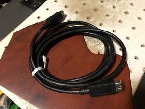 動作確認済 IEEE1394b(FireWire 800) ケーブル　９ピン-９ピン 約１７５ｃｍ(CA250154)