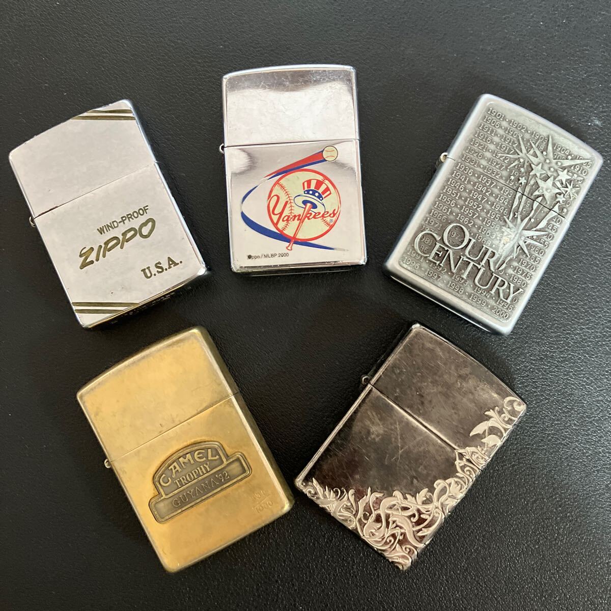 Zippo ジッポー オイルライター 5点セット CAMEL TROPHY/キャメル 