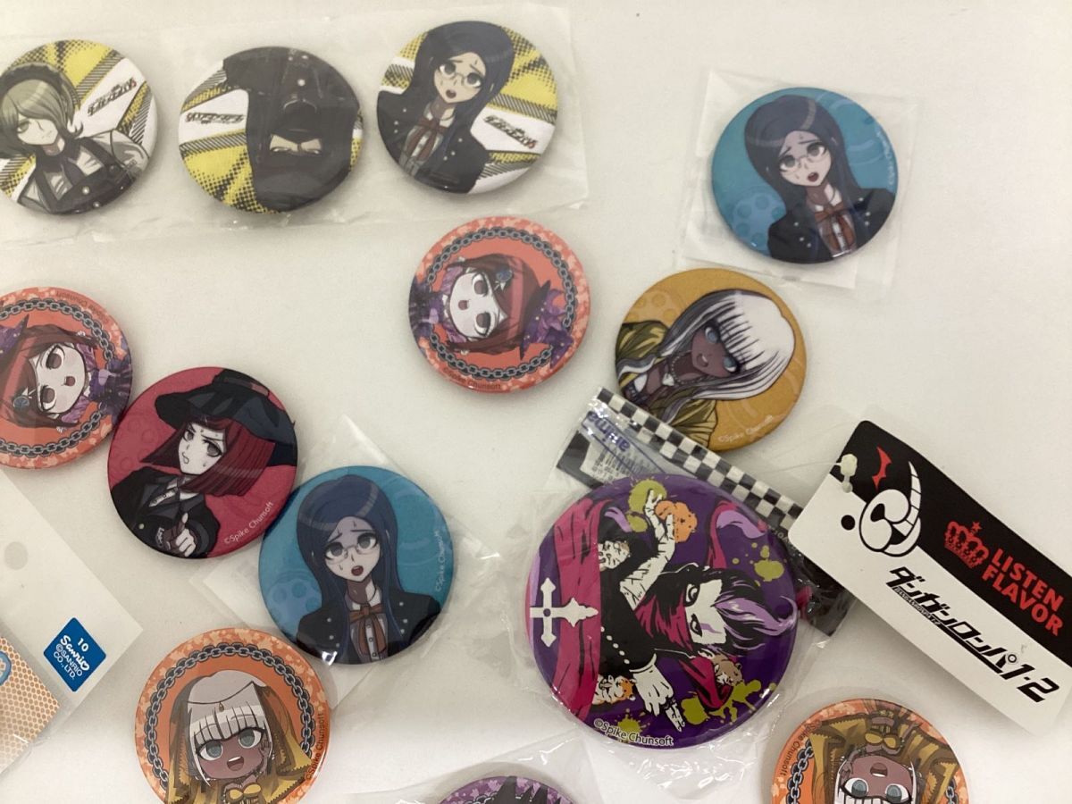 05 【現状】 ダンガンロンパ 缶バッジ まとめ売り ホログラム キラキラ
