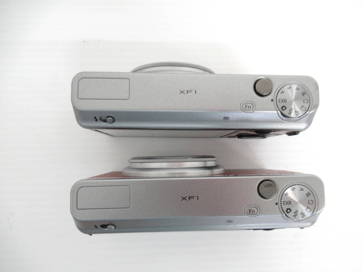 【FUJIFILM/富士フイルム】子①164//カメラモック/店頭展示用模造品/XF1/2台まとめ/コンパクトデジタルカメラ