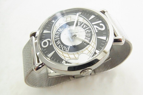 R493-X2-899◎ Vivienne Westwood ヴィヴィアンウエストウッド VW-7065 メンズ クォーツ 腕時計 現状品①◎