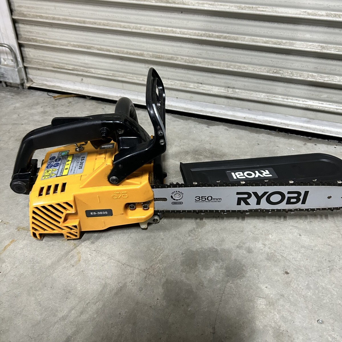 RYOBI リョービ エンジン チェンソー ES-3035 有効切断長さ350mm 