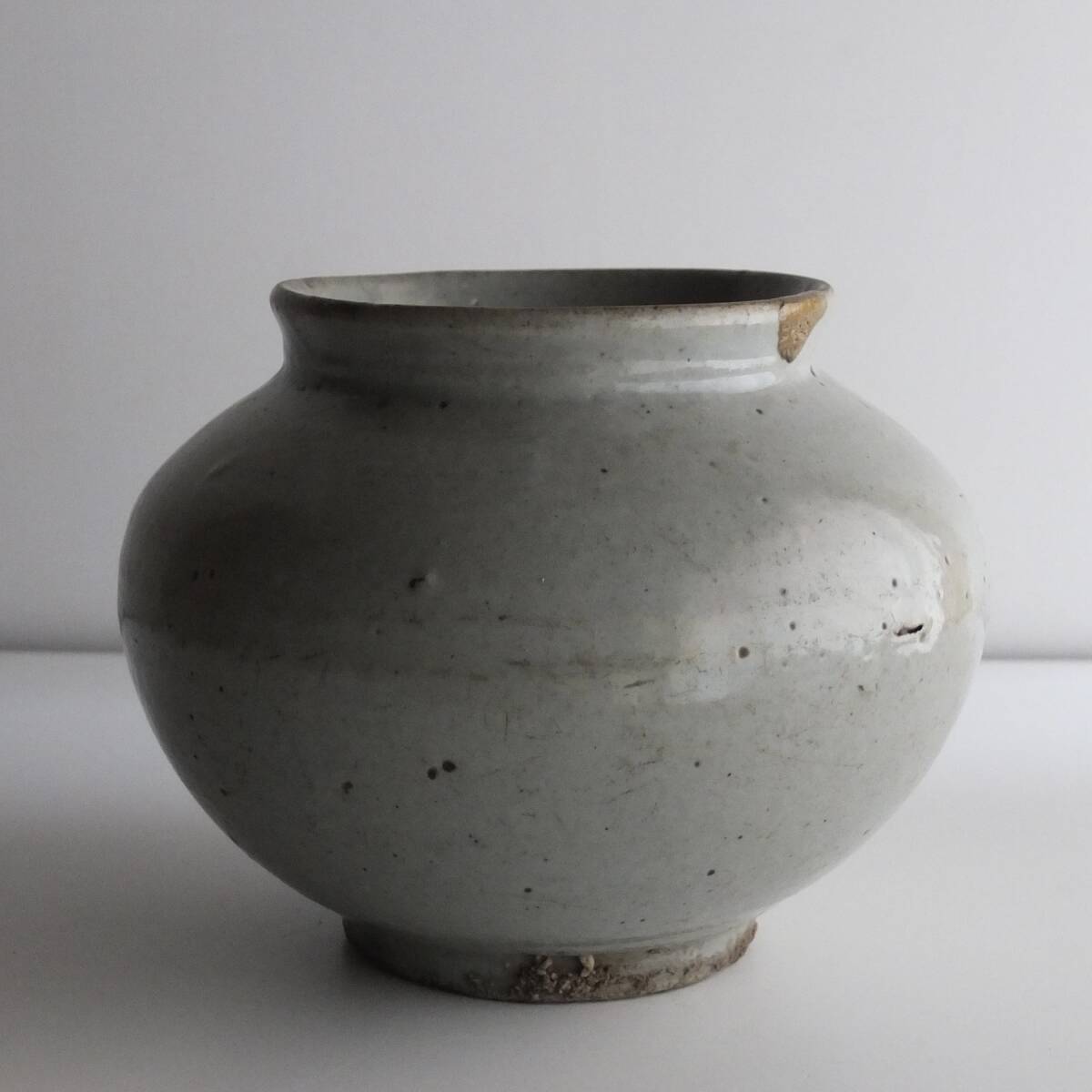 小壺 塩笥 骨董 民藝 / 検索 壺 李朝 高麗 小壺 塩笥