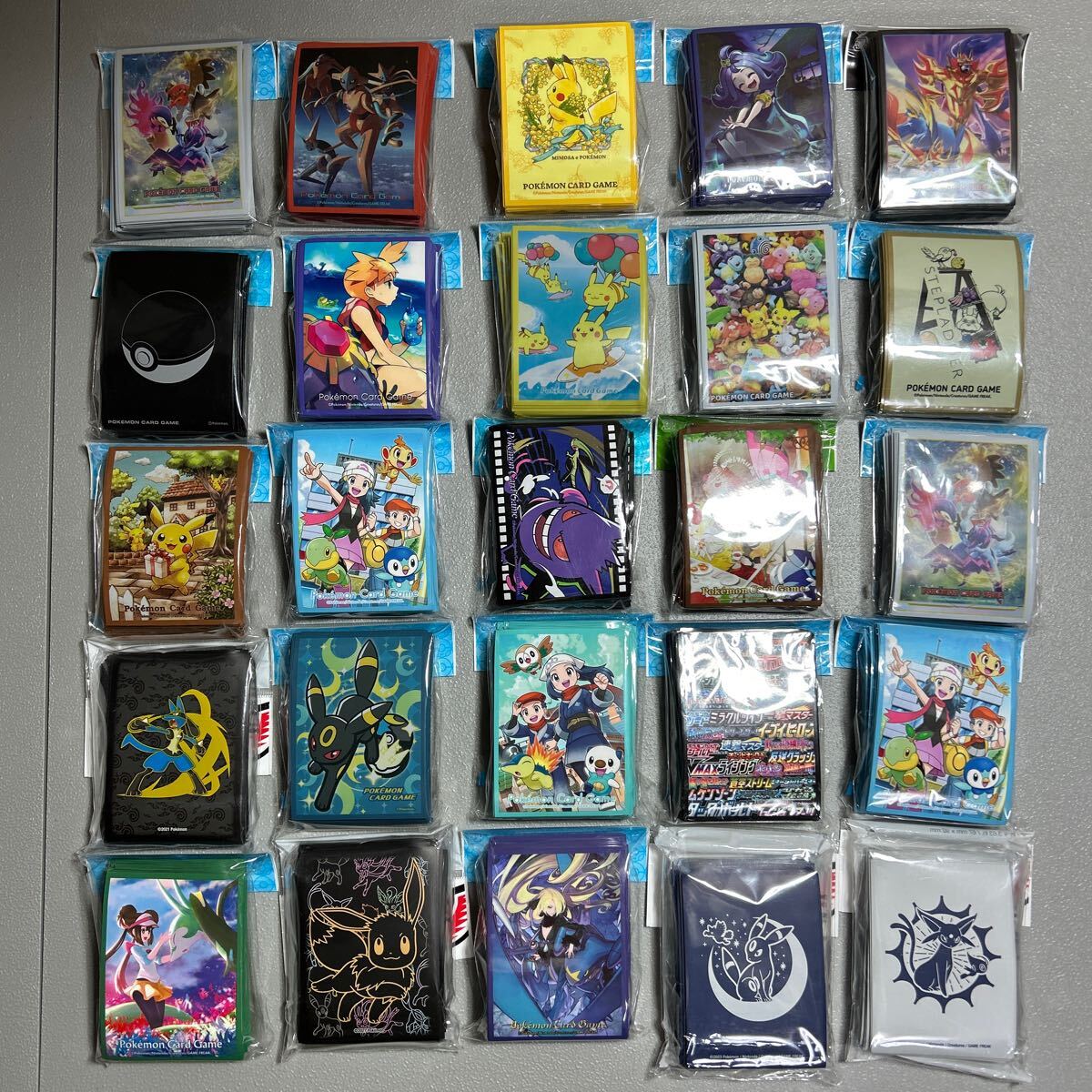 ポケモンカードゲーム デッキシールド スリーブ 25個 未開封まとめ売り