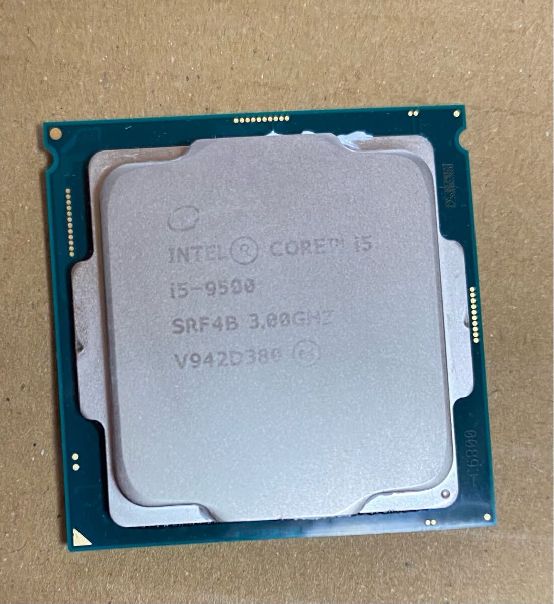 2 Intel CPU CoRE 1個 i5-9500 デスクトップ 【公式通販】