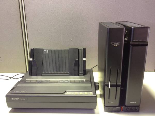 ◇S◇SHARP◇X68000 ACE◇CZ-601C-BK/CZ-8PC3セット◇ジャンク 