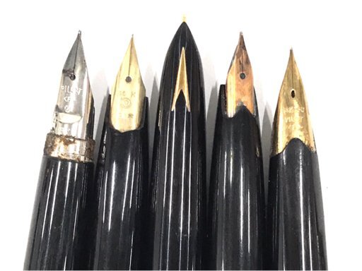 プラチナ 万年筆 ペン先 18K 他 パイロット エリート 等 シャープペン 含む 現状品 総重量約1.5kg まとめ_10