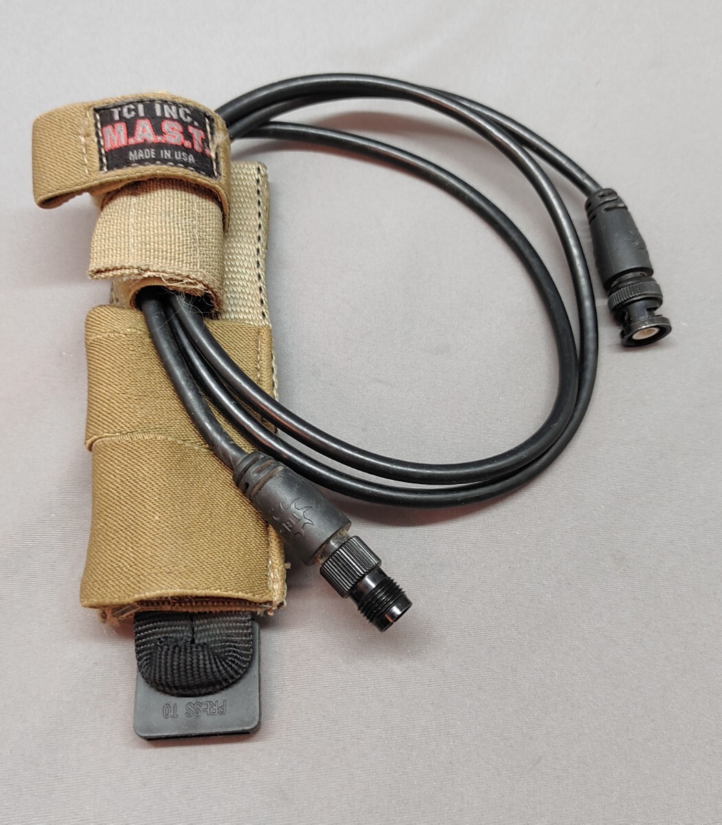 米軍 実物 MAST TCI アンテナ ケーブル リロケーション キット 放出品