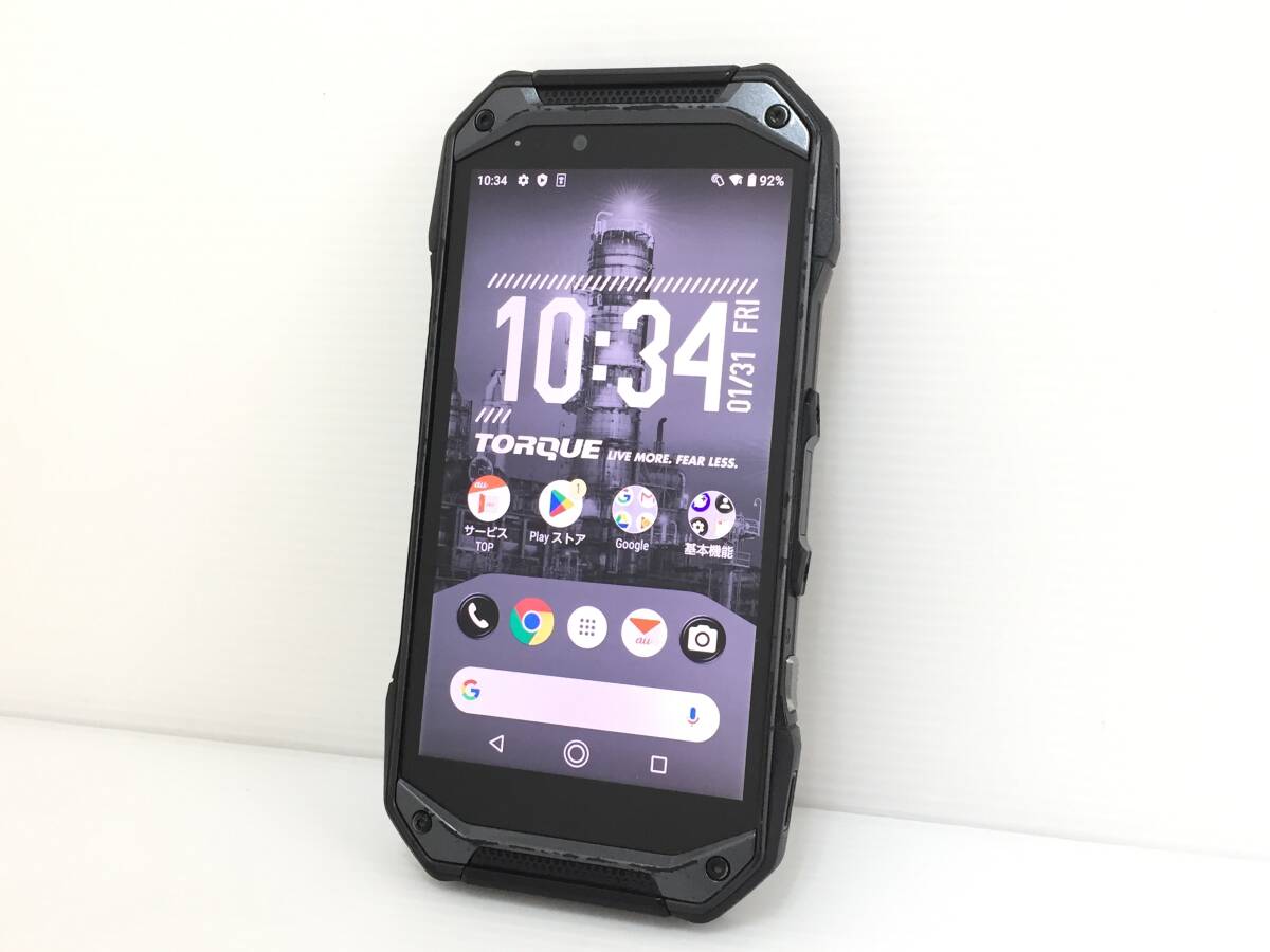 G04 TORQUE KYV46 | 京セラ 64GB レッド Black - Kyocera g04 au 