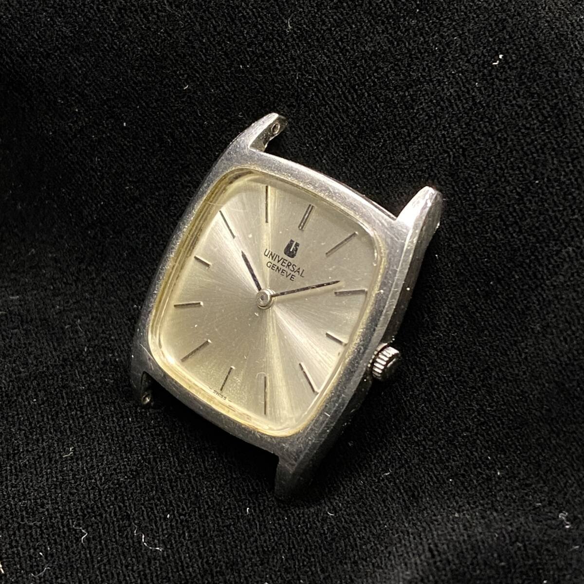 1円 6T2002O0125 UNIVERSAL GENEVE ユニバーサルジュネーブ スクエア 