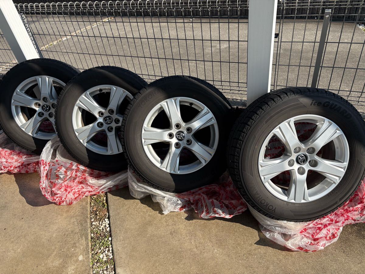 トヨタ 215/65r16 アルファード 30系 純正ホイールタイヤ 4本セット 