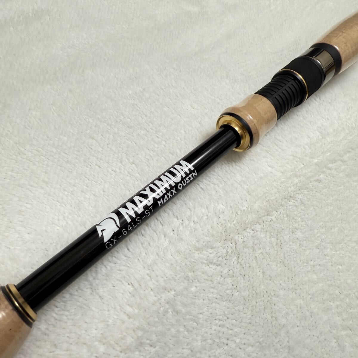 【未使用品】raid japan gladiator maximum gx-64ls-st maxx queen レイドジャパン グラディエーター マックスクイーン 1ピース バスロッド_1