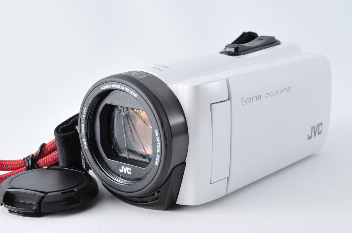 JVC GZ-F270ホワイト ビデオカメラ