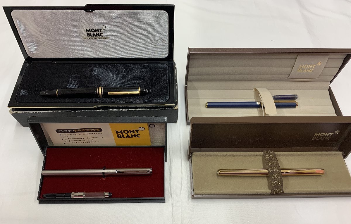 【6SOプ11003F】1円スタート★MONTBLANC★モンブラン★万年筆★ペン先★14K★585★まとめ★筆記未確認★インクなし★筆記具★現状品_1