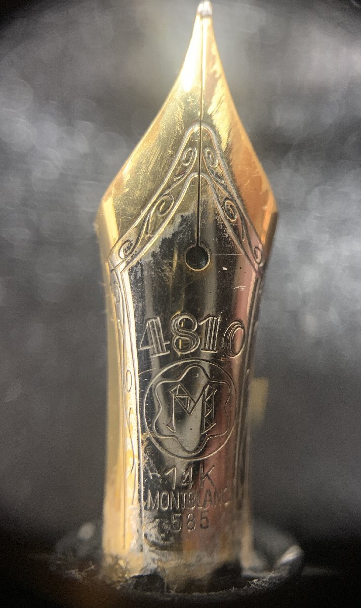 【6SOプ11003F】1円スタート★MONTBLANC★モンブラン★万年筆★ペン先★14K★585★まとめ★筆記未確認★インクなし★筆記具★現状品_4