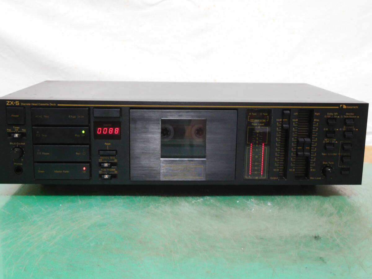 Nakamichi ナカミチ ZX－5 カセットデッキ（動作品） Nakamichi ZX