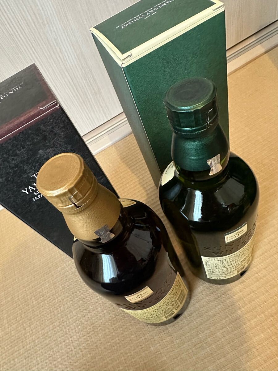 山崎12年&白州12年 700ml 箱付き サントリー suntory シングルモルト