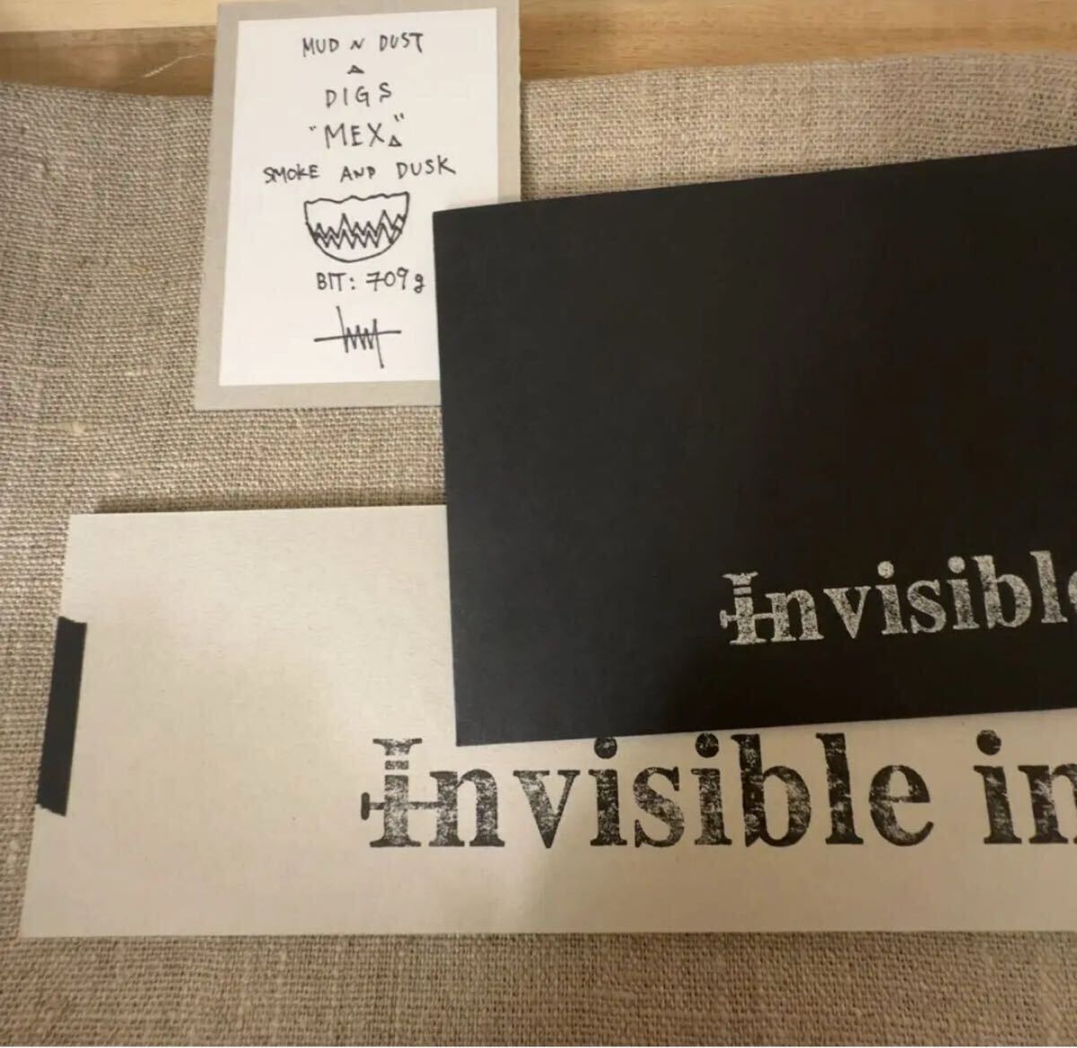 ink invisible DIGS インビジブルインク Invisible 鉢 STAG ink 