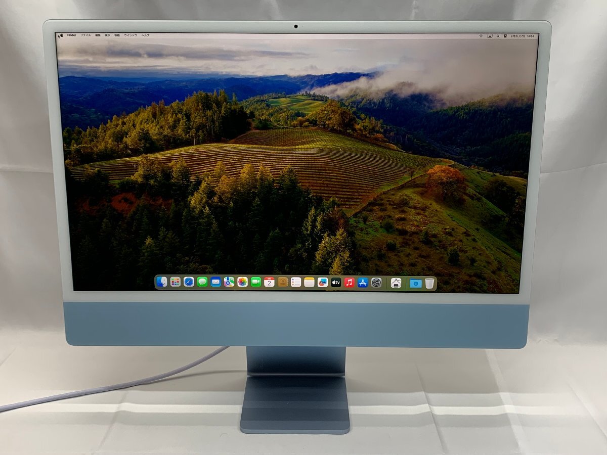 Vesa専用】iMac M1 16GB 512GB ブルー 美品 Amazon.co.jp: 【整備済み