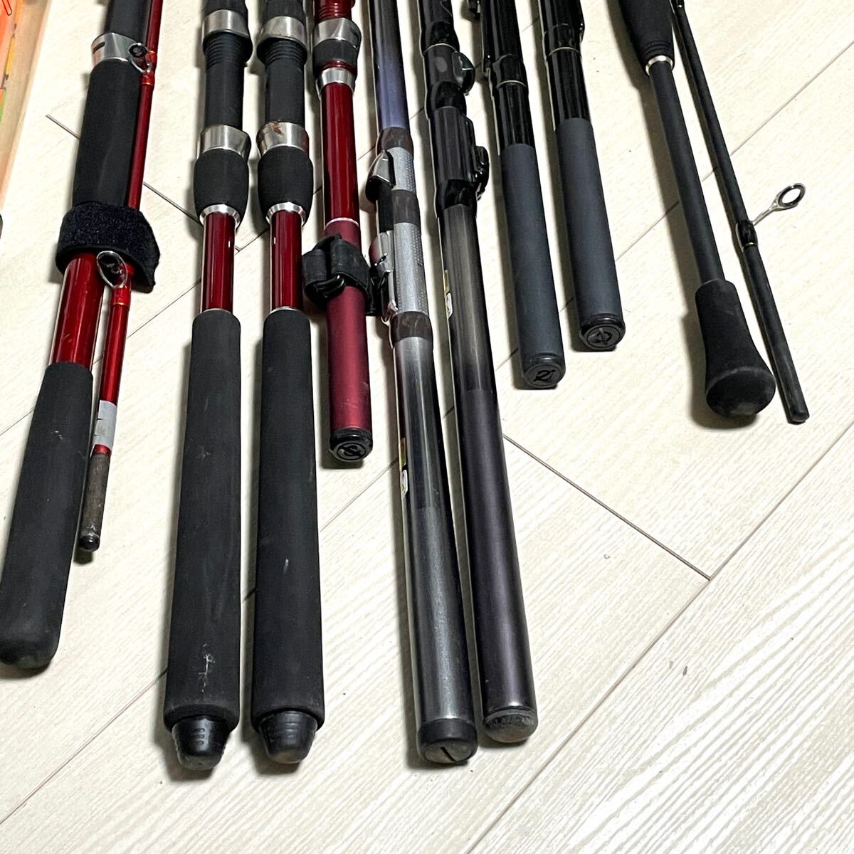 釣り竿 棒ウキ まとめて PRO MARINE アンビット プロトラスト シマノ CV PLUTINUM 中通し 船竿 磯竿 (r0243)