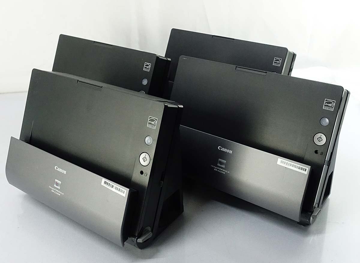 4台セット AC付 CANON imageFORMULA DR-C225W ドキュメント スキャナ 
