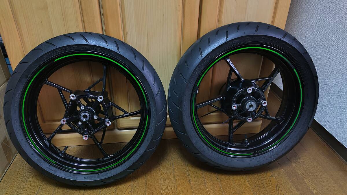4本ホイール せんよう クリーン タイヤ＆ホイール④ Front Wheel