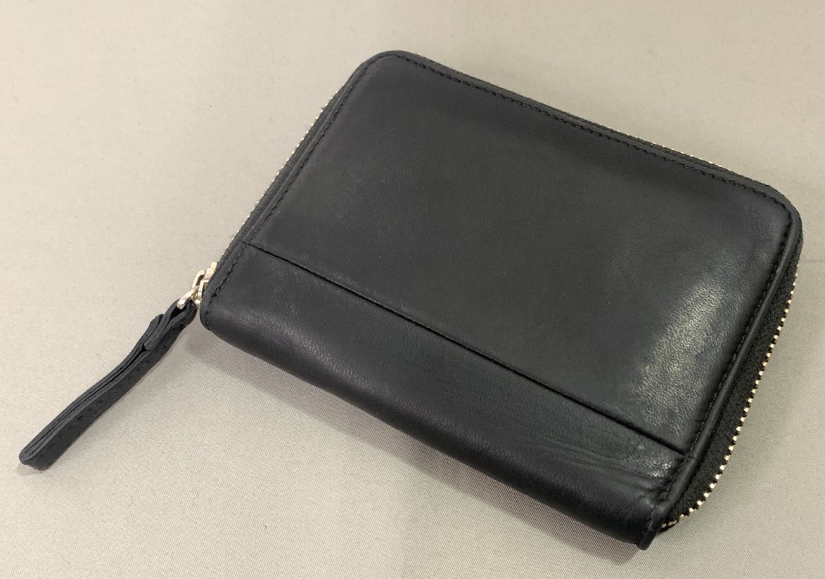 PORTER ポーター 吉田カバン 二つ折り財布 レザー ブラック ▽0220 