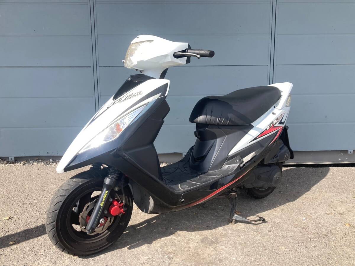 神戸明石発！SYM GT125 (RFGHM12V79S) 125ccでファミリー特約で乗れる経済的なこの子♪ 再生ベースや部品取り等に♪検）RV125Z1_3