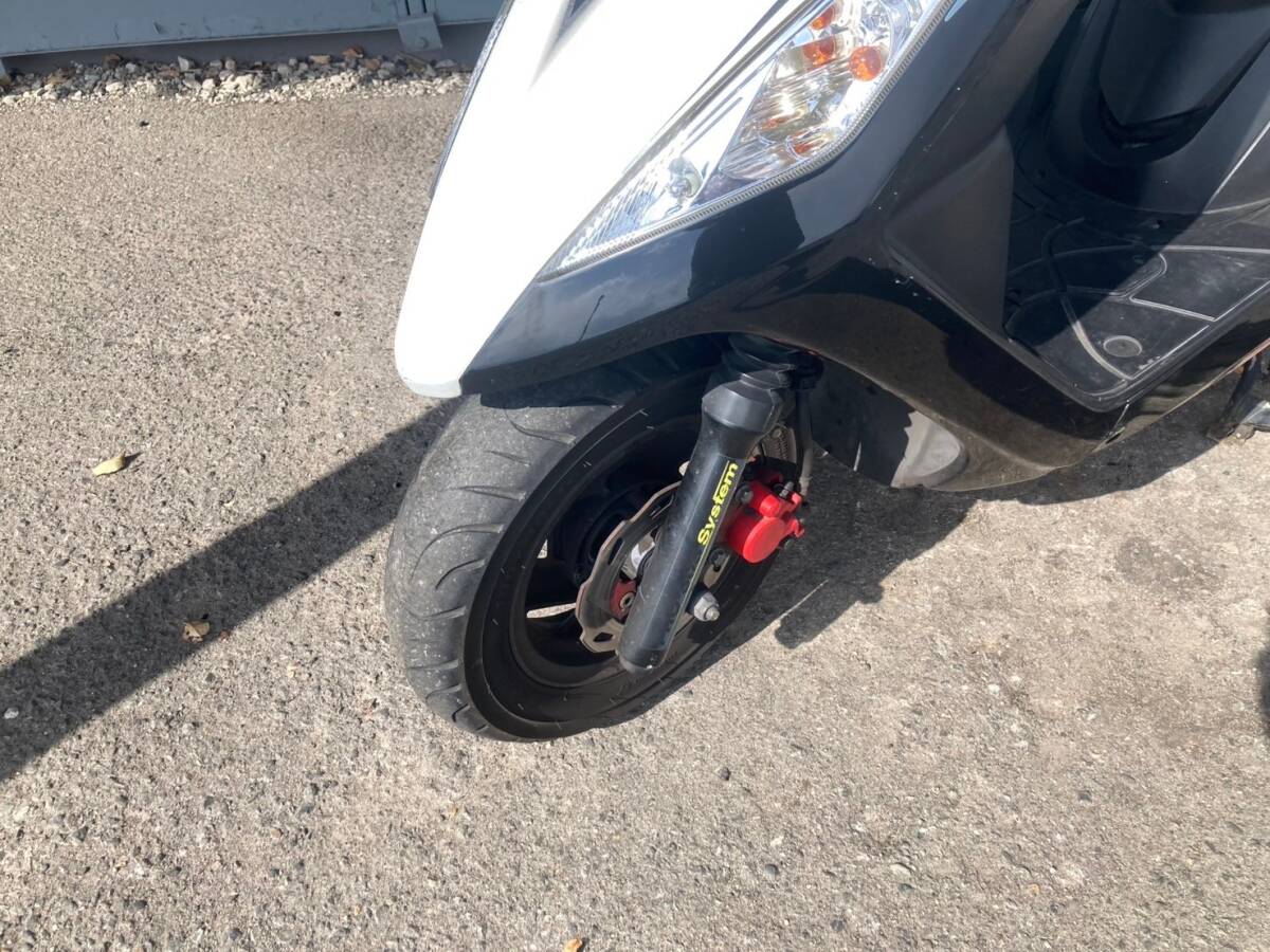 神戸明石発！SYM GT125 (RFGHM12V79S) 125ccでファミリー特約で乗れる経済的なこの子♪ 再生ベースや部品取り等に♪検）RV125Z1_8