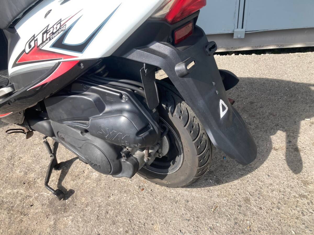 神戸明石発！SYM GT125 (RFGHM12V79S) 125ccでファミリー特約で乗れる経済的なこの子♪ 再生ベースや部品取り等に♪検）RV125Z1_9