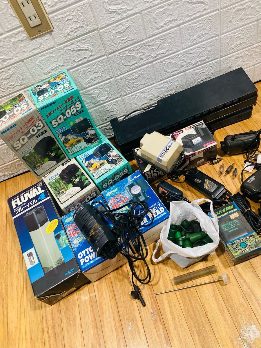  観賞魚用 水槽用品まとめて エアポンプ ヒーター ライト スペアポンプ 他 ニッソー トモフジ マーフィード(水槽装飾品)｜売買されたオークション情報、yahooの商品情報をアーカイブ公開 - オ 水槽装飾品