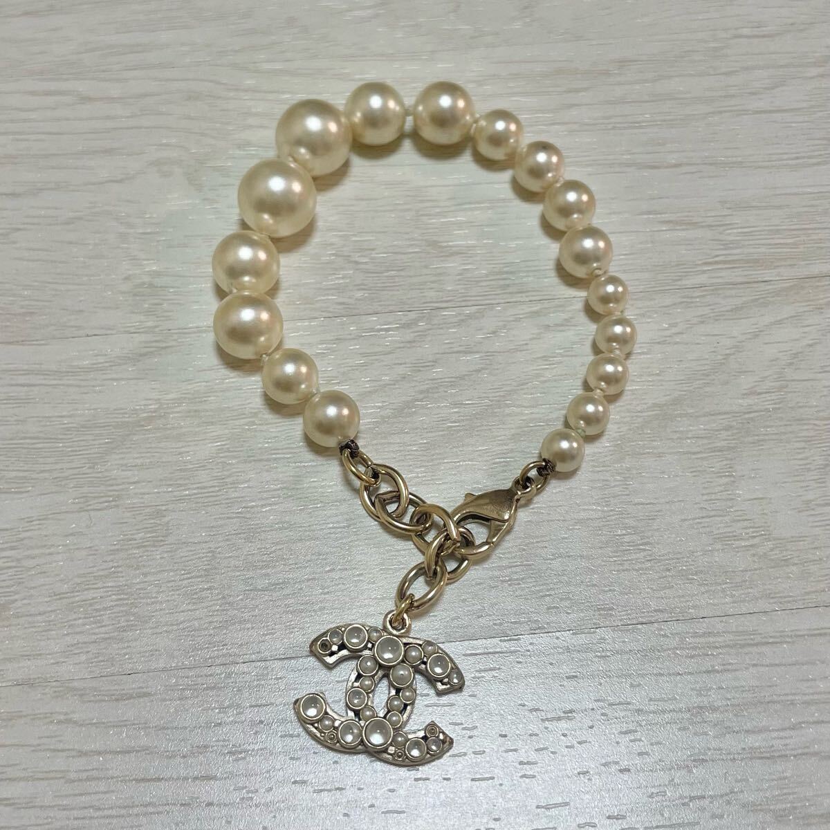 シャネル CHANEL ブレスレット ココマーク パール (CHANEL パール 
