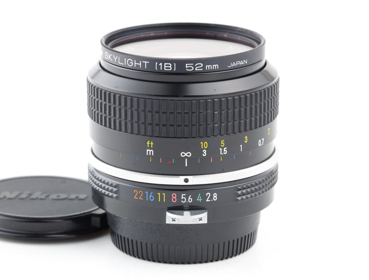 11536cmrk Nikon NIKKOR 24mm F2.8 非Ai 単焦点 広角レンズ Fマウント