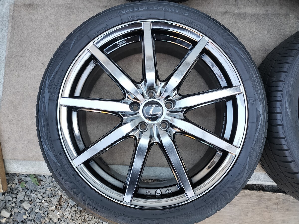 LEXUS CT200h 純正OP MODELLISTA 18インチ 7J 5H PCD100 +42 TOYO