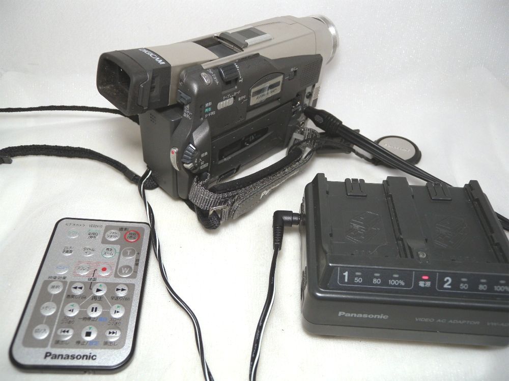 ☆Panasonic miniDV ビデオカメラ NV-DS200 ダビング・再生 ☆ミニDVテープ