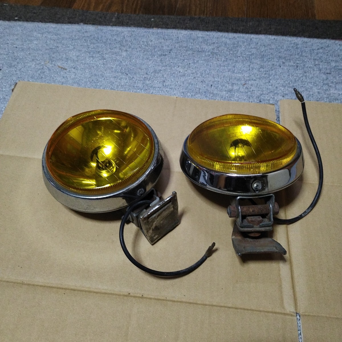 得価,大人気 フォグライト GTX 旧車 ハコスカ ケンメリ フォグランプ 昭和レトロ ★動作未確認